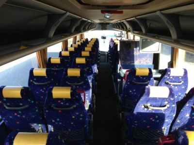 Заказ автобуса туристического класса Неоплан 316 салон